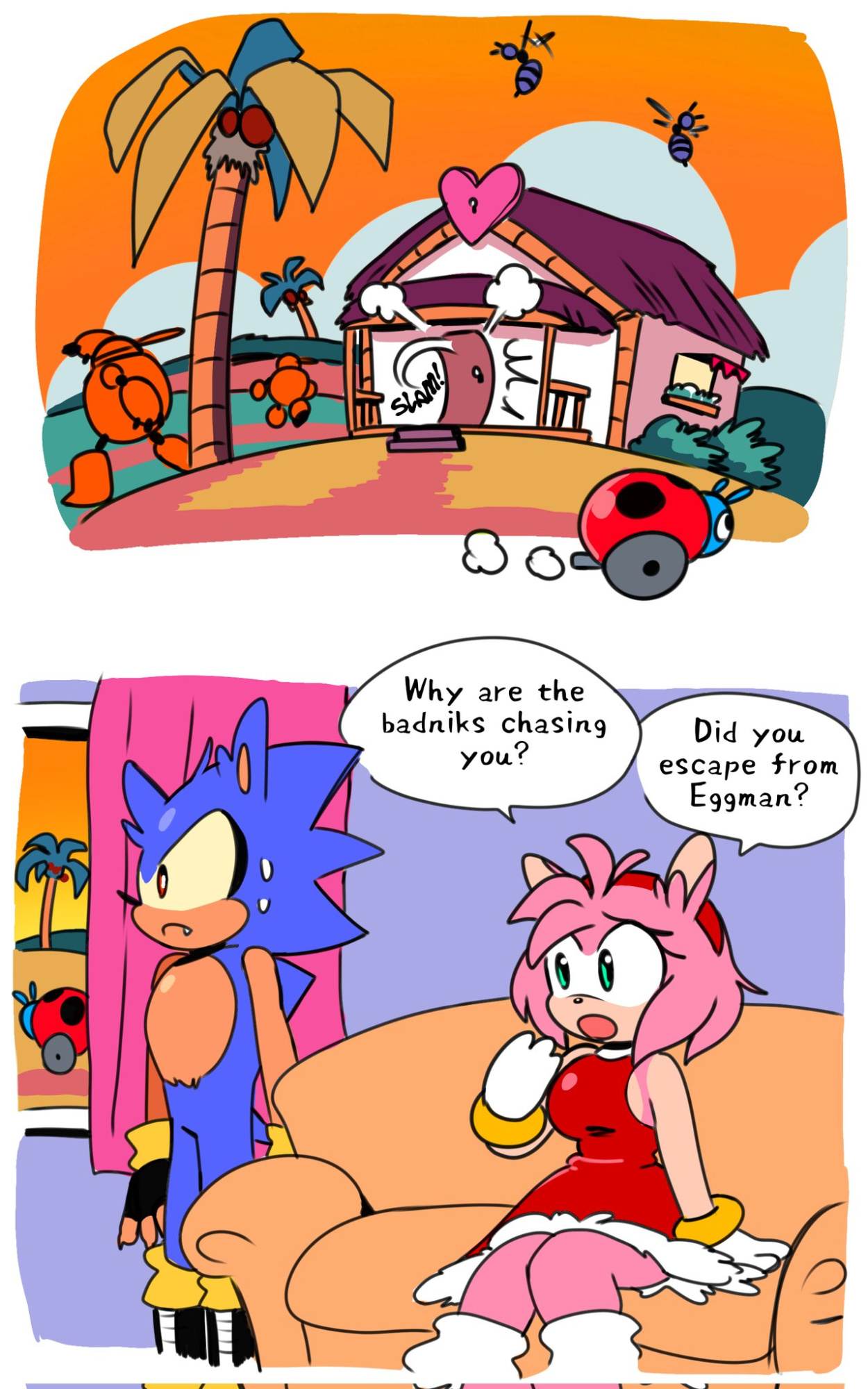 [QuaverDraws (QuaverNSFW)] Metamy (Metal Sonic x Amy Rose)
