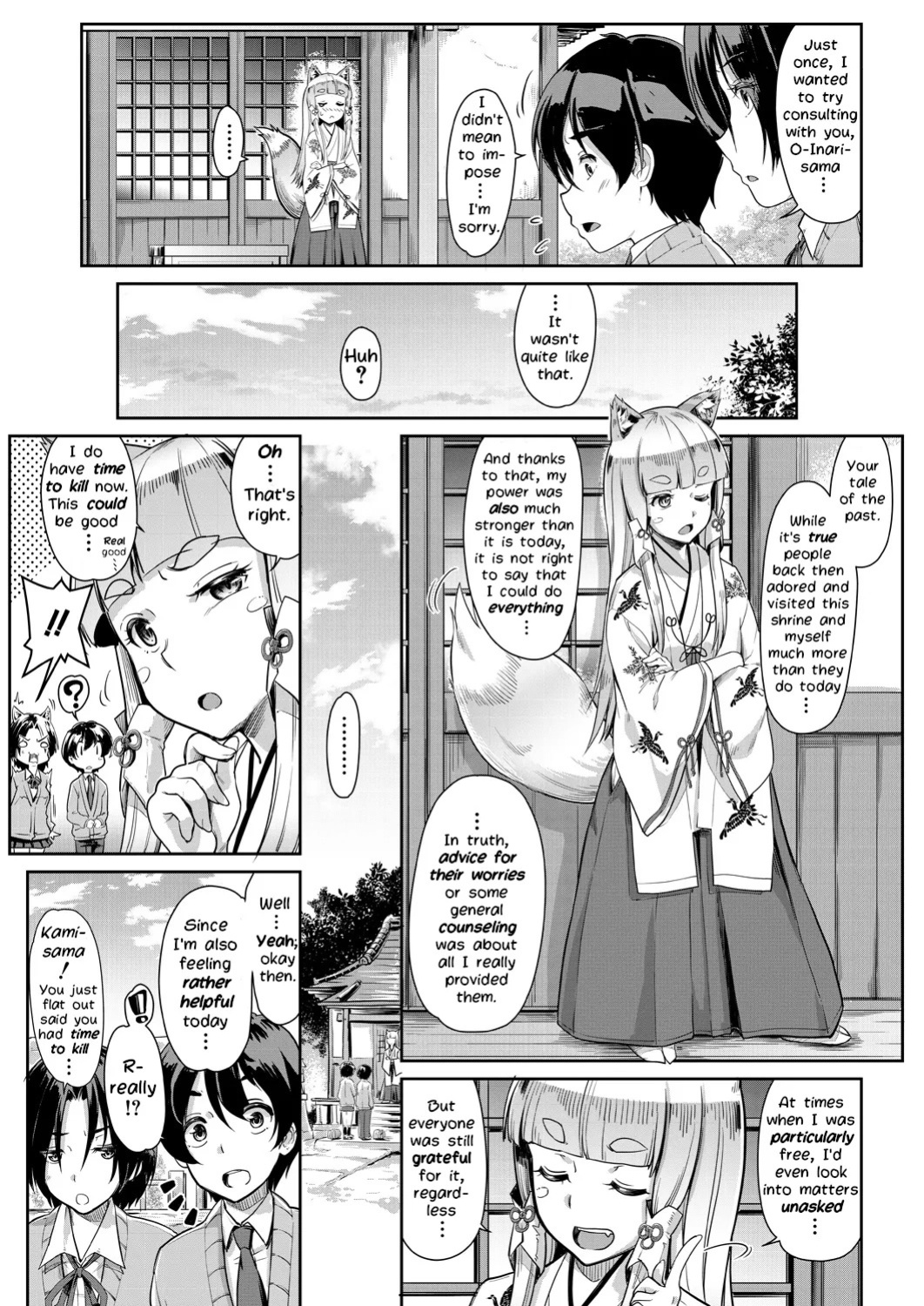 [Misaki Tokinobu] Oinari-sama ni 3P (COMIC Mugen Tensei 2021-06) [English] [Loe Quality Translations] [Digital]