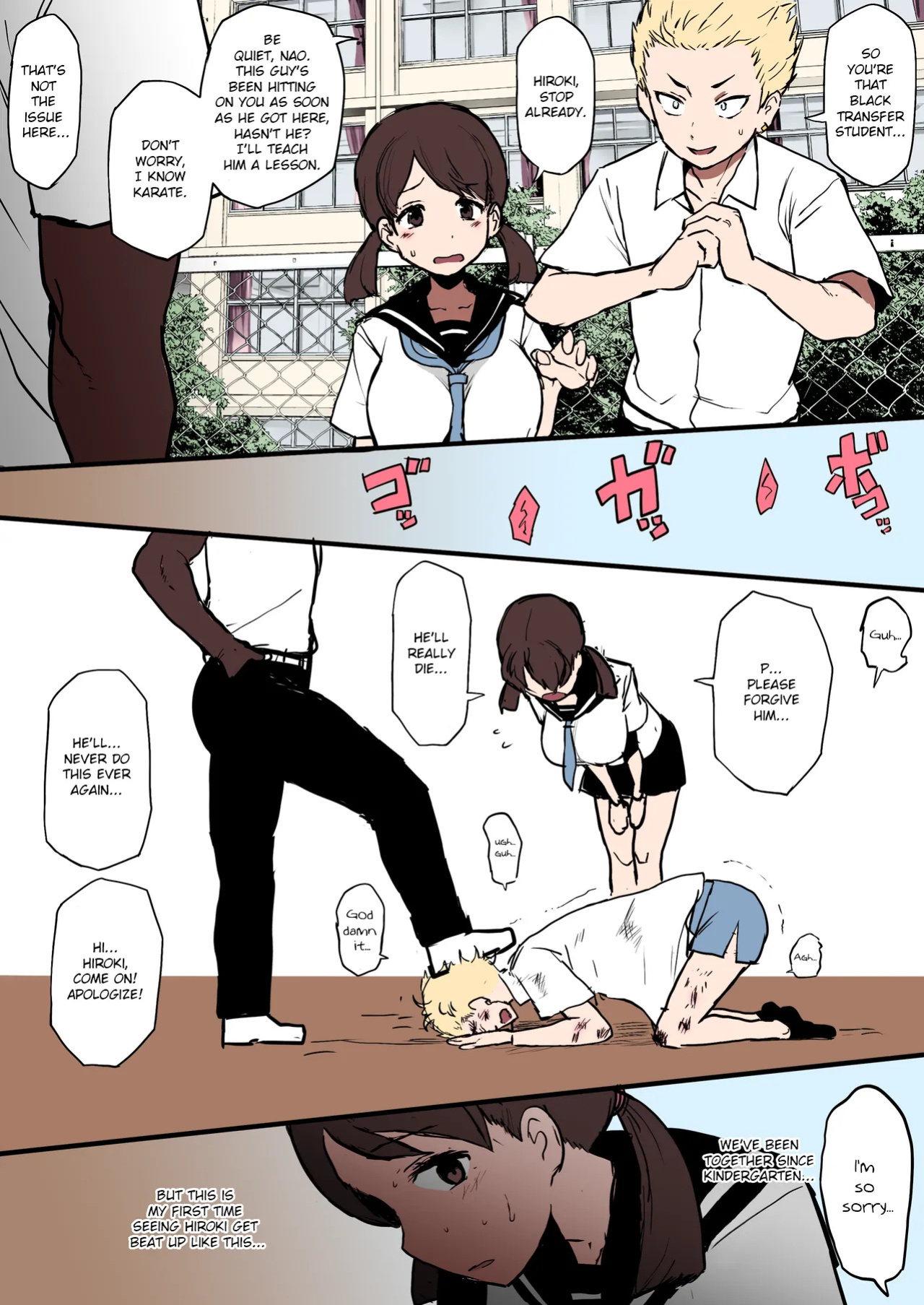 [Terasu MC] Kokujin no Tenkousei NTR ru Chapters 1-6 part 1 Plus Bonus chapter: Stolen Mother’s Breasts [English] [Full color]