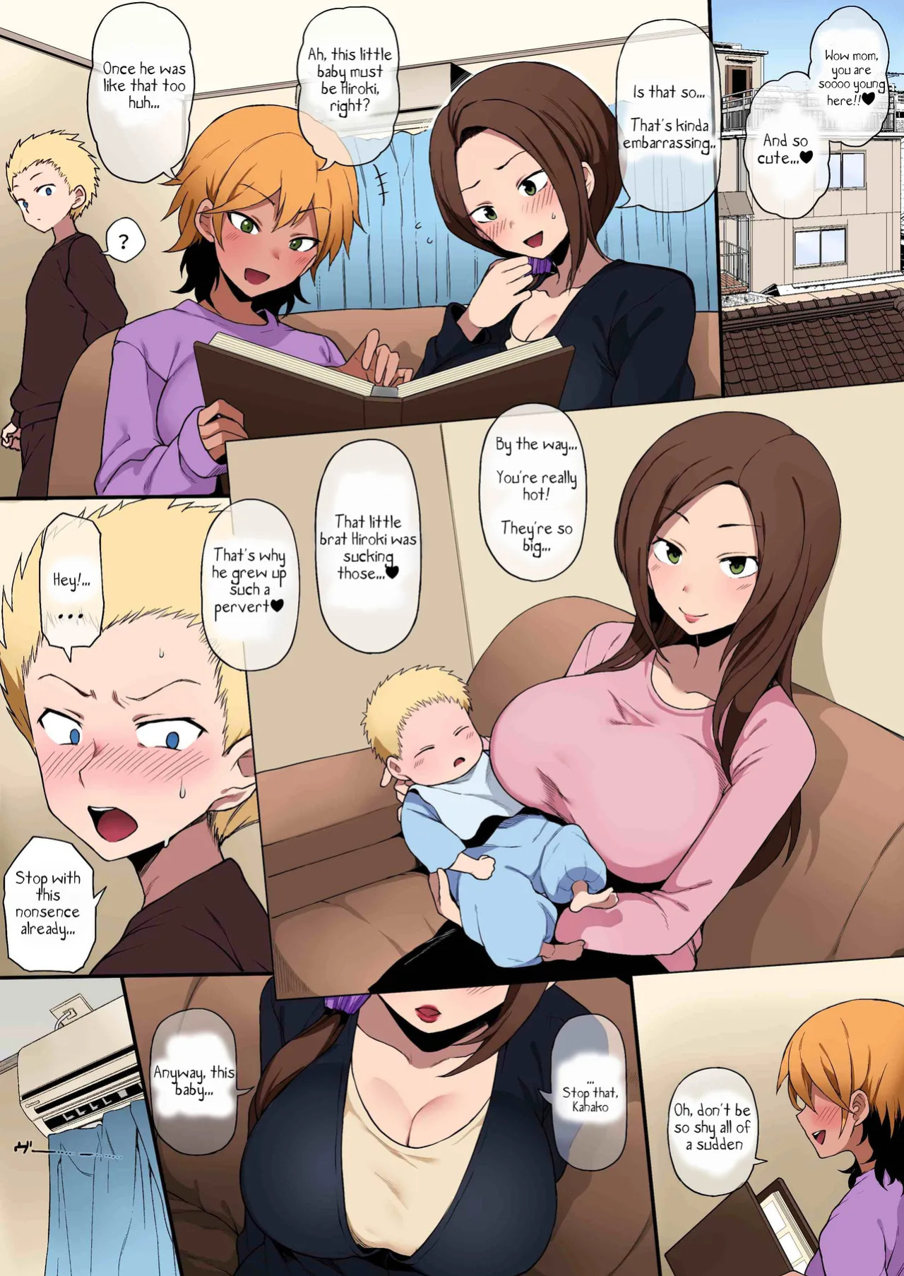 [Terasu MC] Kokujin no Tenkousei NTR ru Chapters 1-6 part 1 Plus Bonus chapter: Stolen Mother’s Breasts [English] [Full color]