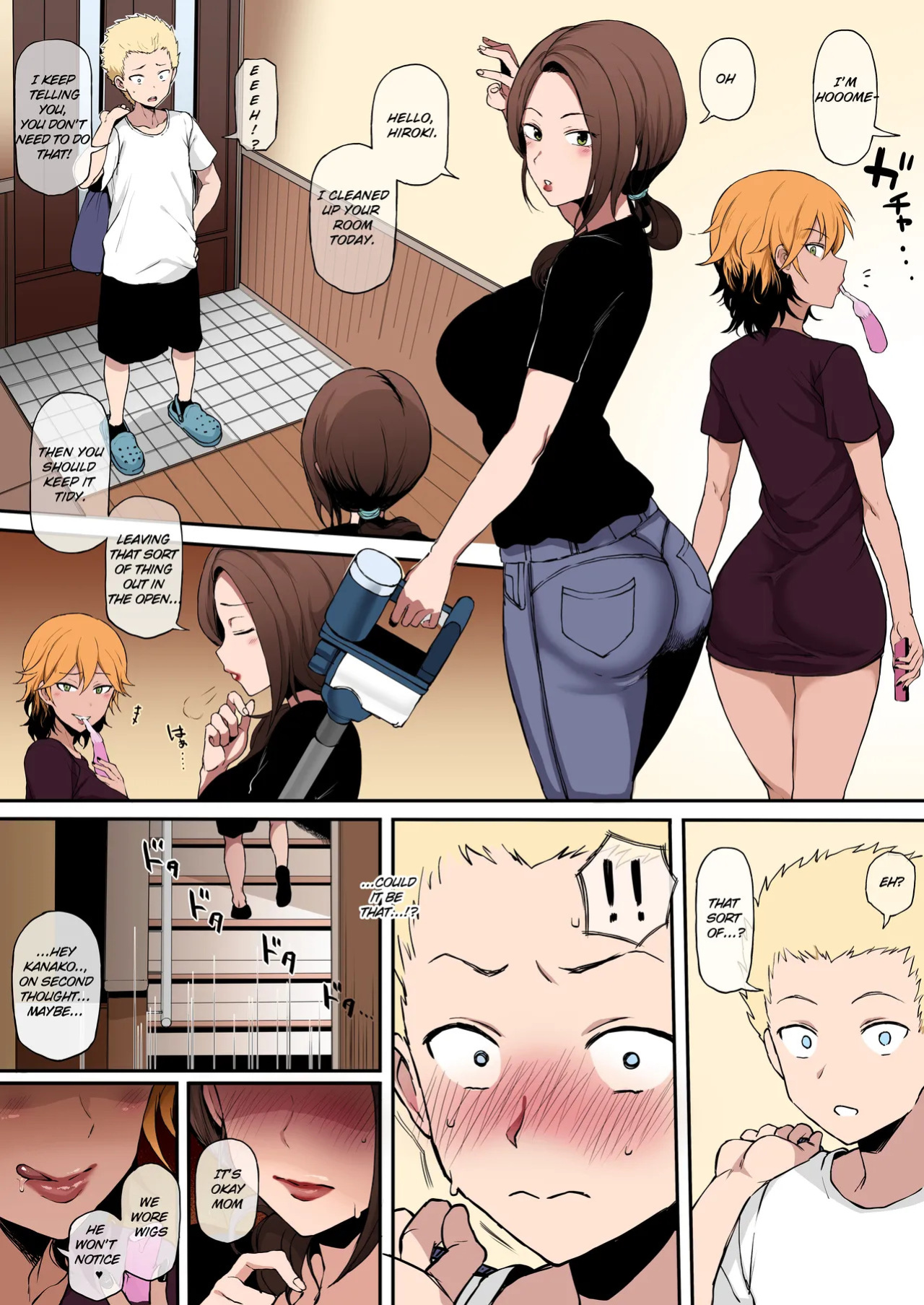 [Terasu MC] Kokujin no Tenkousei NTR ru Chapters 1-6 part 1 Plus Bonus chapter: Stolen Mother’s Breasts [English] [Full color]