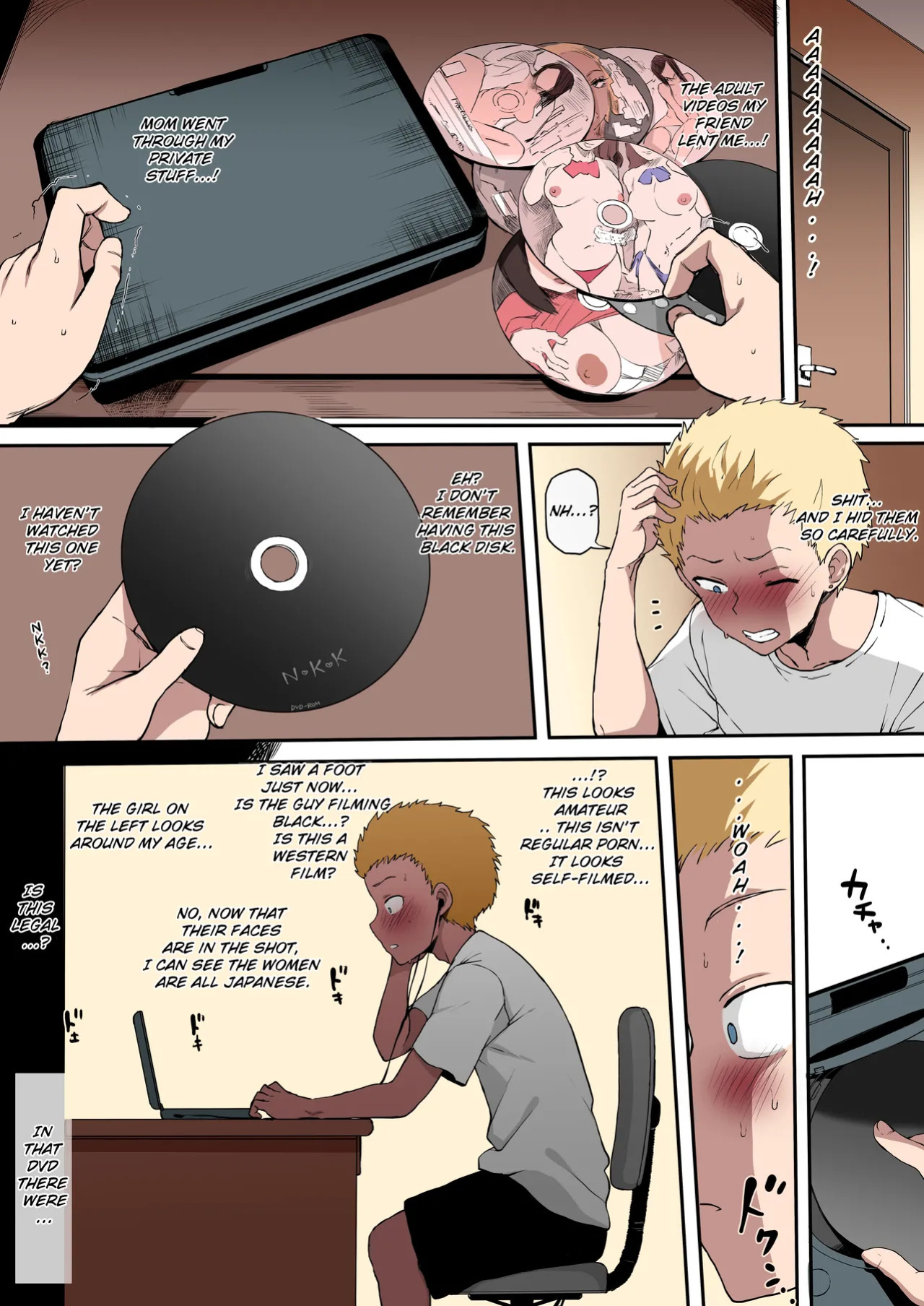 [Terasu MC] Kokujin no Tenkousei NTR ru Chapters 1-6 part 1 Plus Bonus chapter: Stolen Mother’s Breasts [English] [Full color]