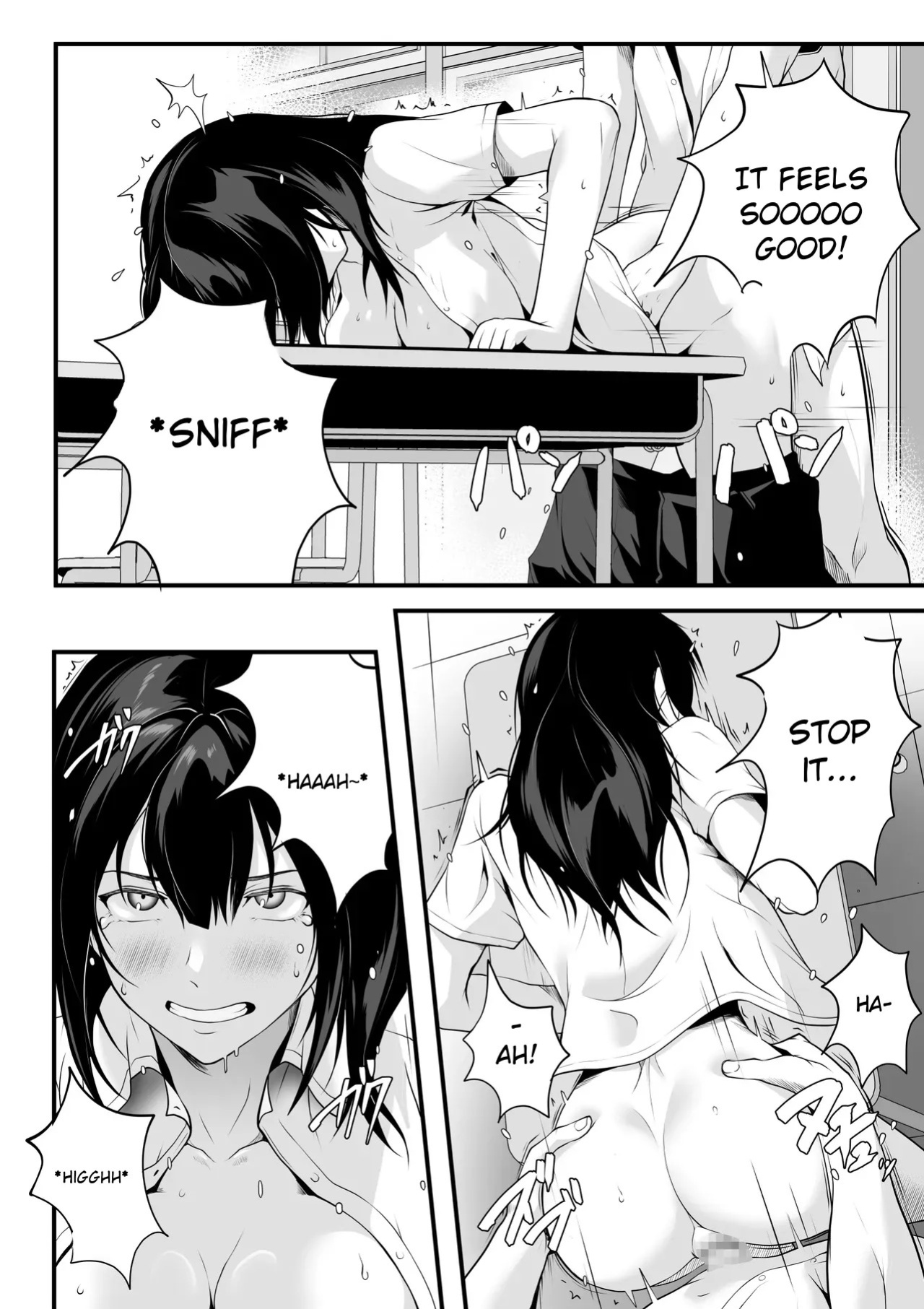 [ROMOMATA] Class no Kyonyuu Gal ga Seishori Tantou ni Natta Hanashi