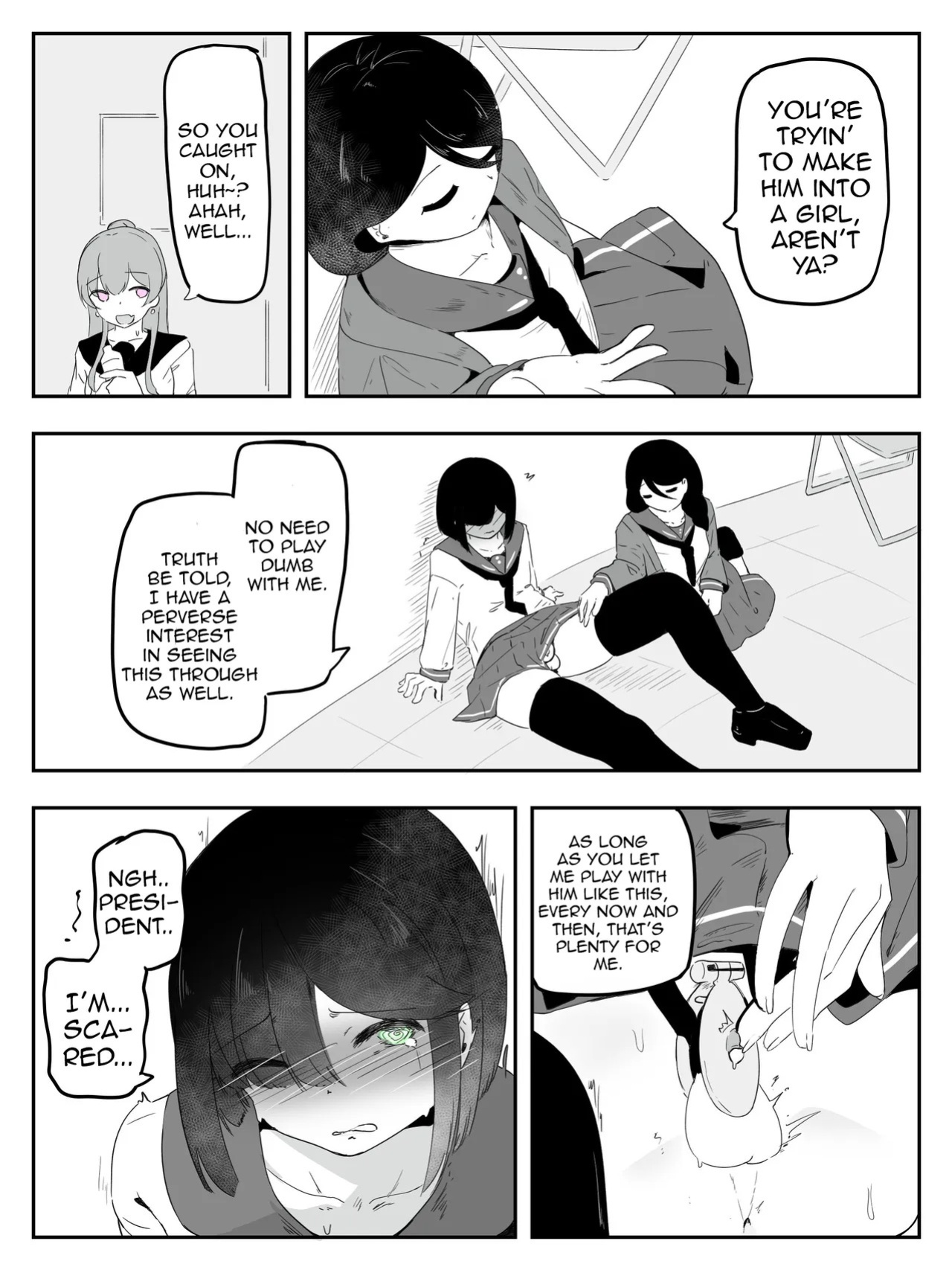 [Ao. (Touesui)] Boku ni Onnanoko Oshiete Kudasai! 4 | Please Teach Me How to Be a Girl! 4 [English]