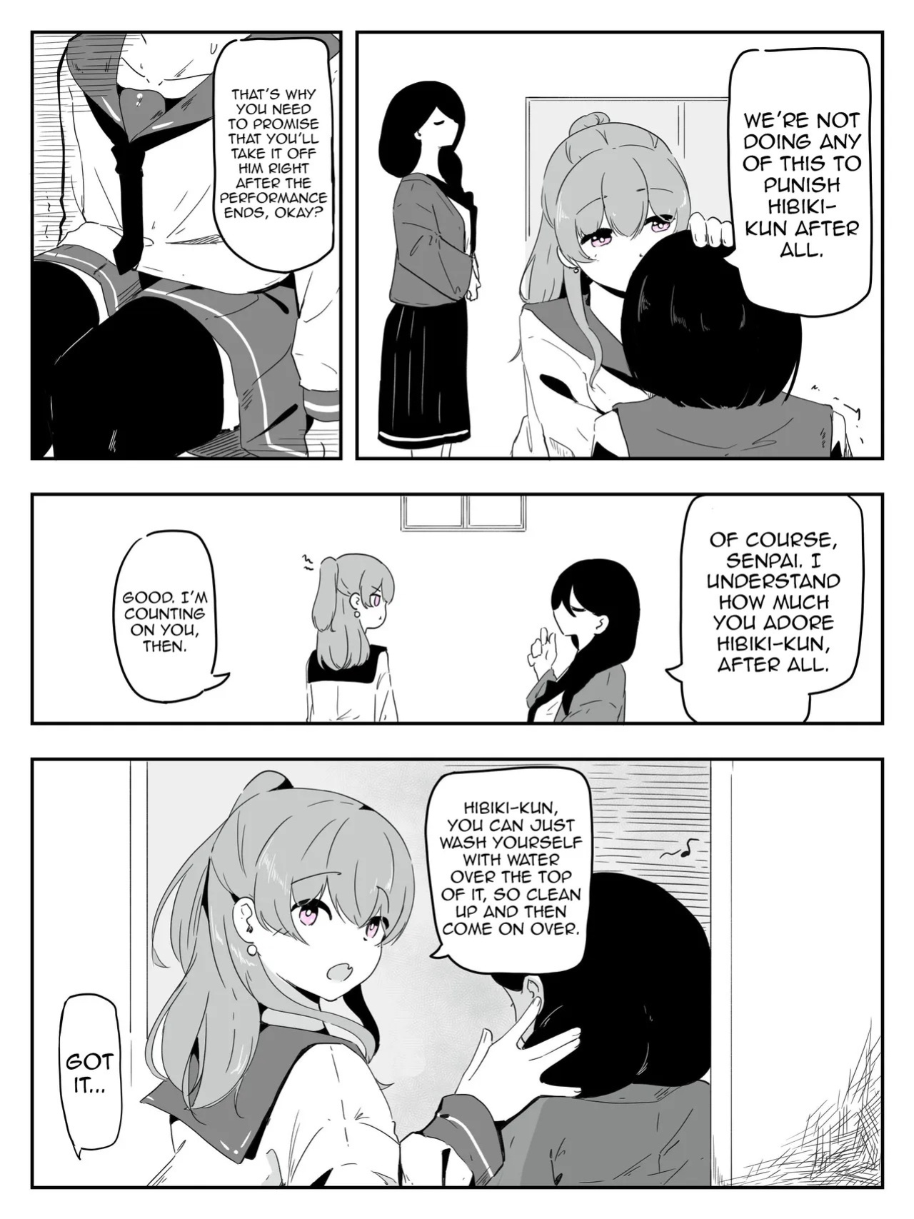 [Ao. (Touesui)] Boku ni Onnanoko Oshiete Kudasai! 4 | Please Teach Me How to Be a Girl! 4 [English]