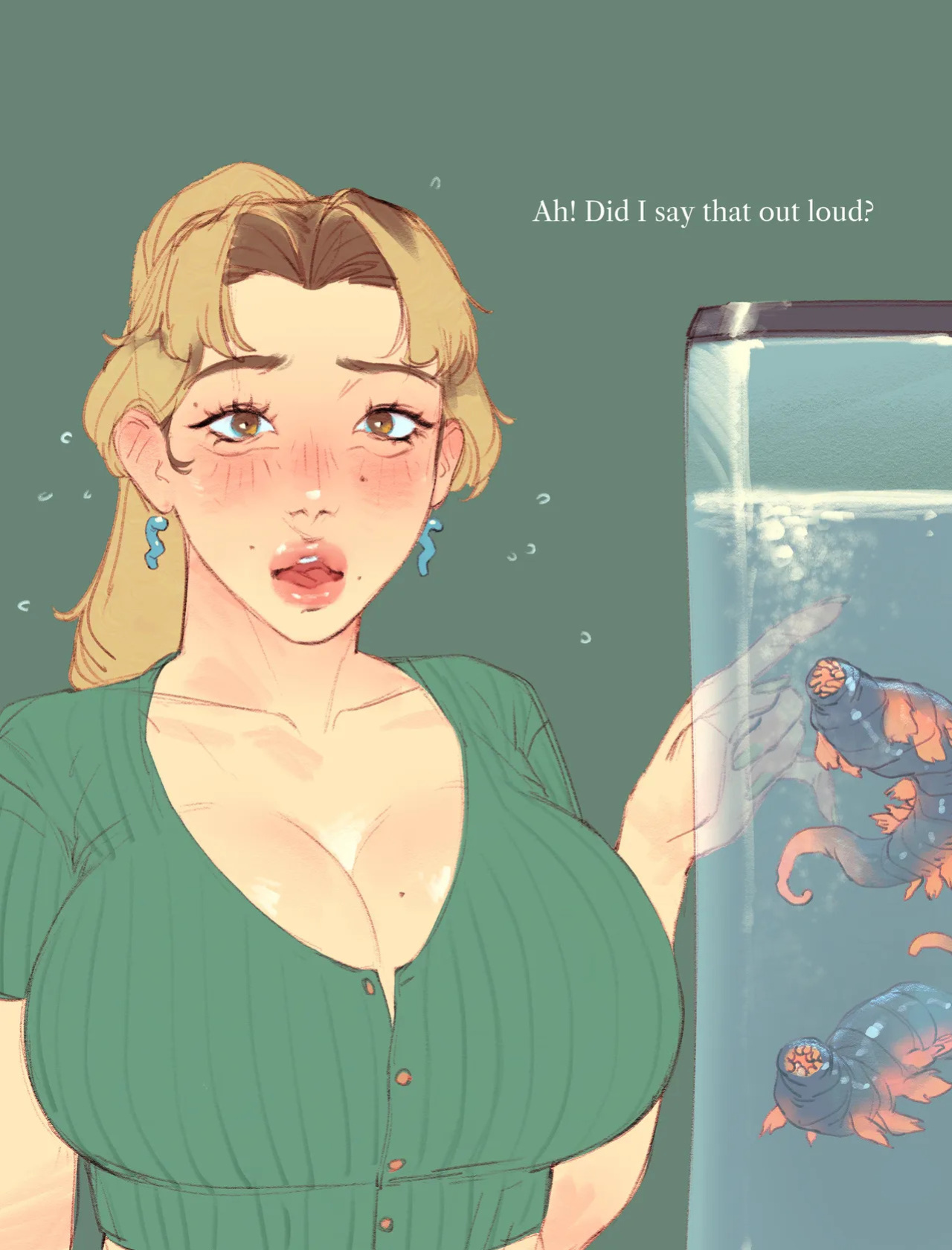[Frosted Salmon] My Wife Births Worms from... [Decensored] + Extras