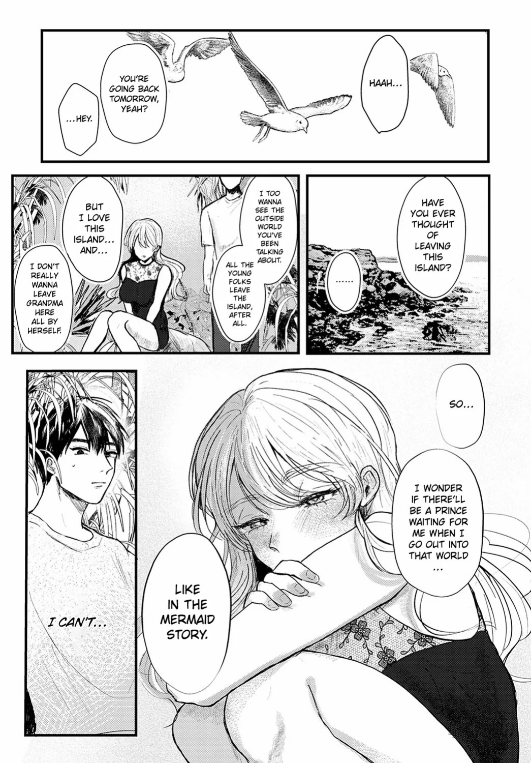 [Shikabanekamo] Anata ga Awa ni Narumaeni | Before You Become Sea Foam (COMIC Anthurium 2023-02) [English] [ConTL] [Digital]