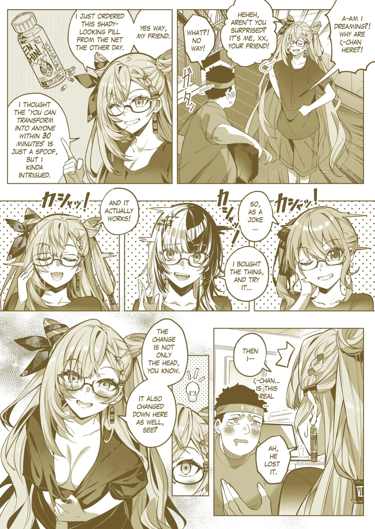[Duokuma] Zetasha Henshin (Hoshimachi Suisei, Vestia Zeta) ENGLISH