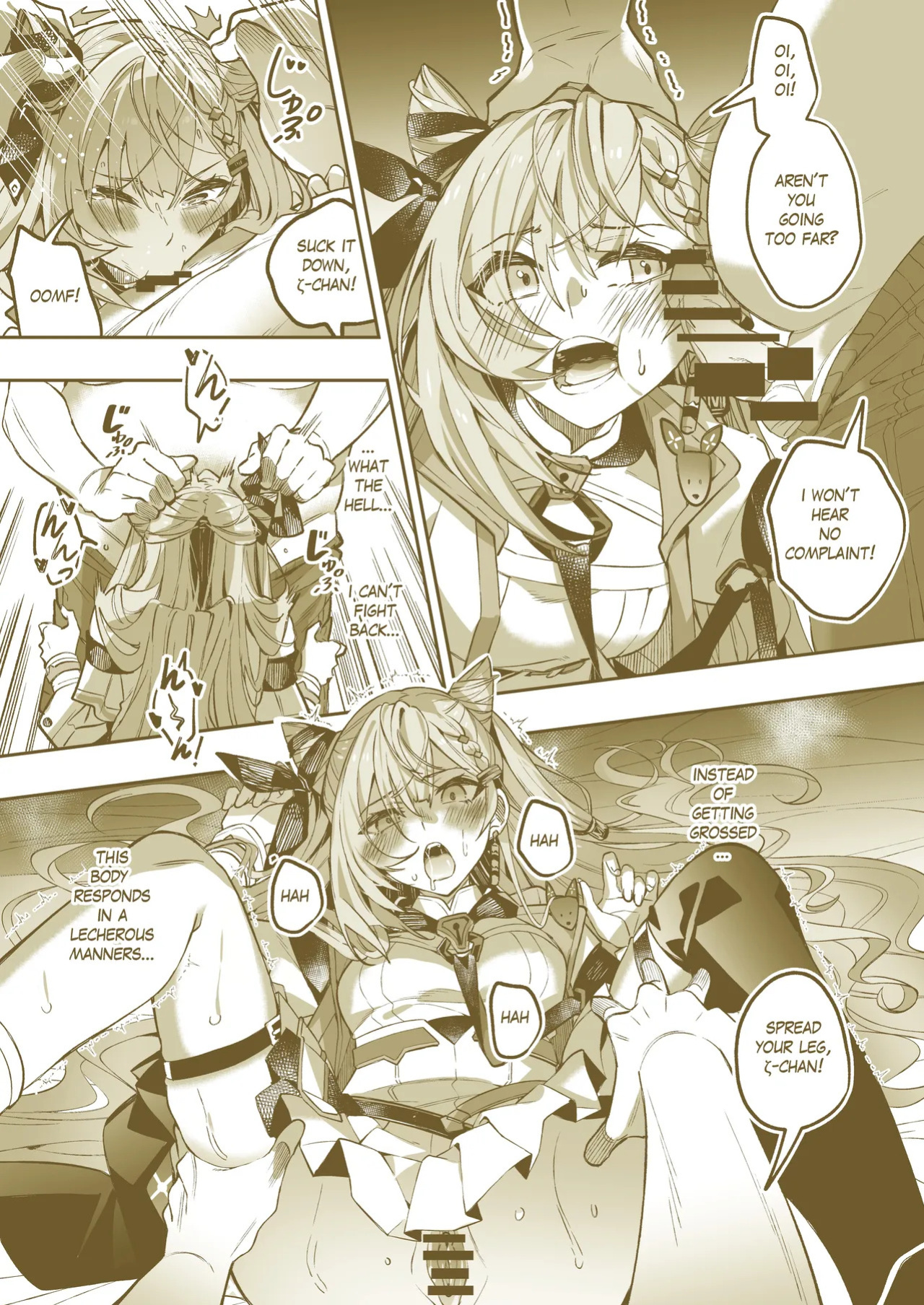 [Duokuma] Zetasha Henshin (Hoshimachi Suisei, Vestia Zeta) ENGLISH
