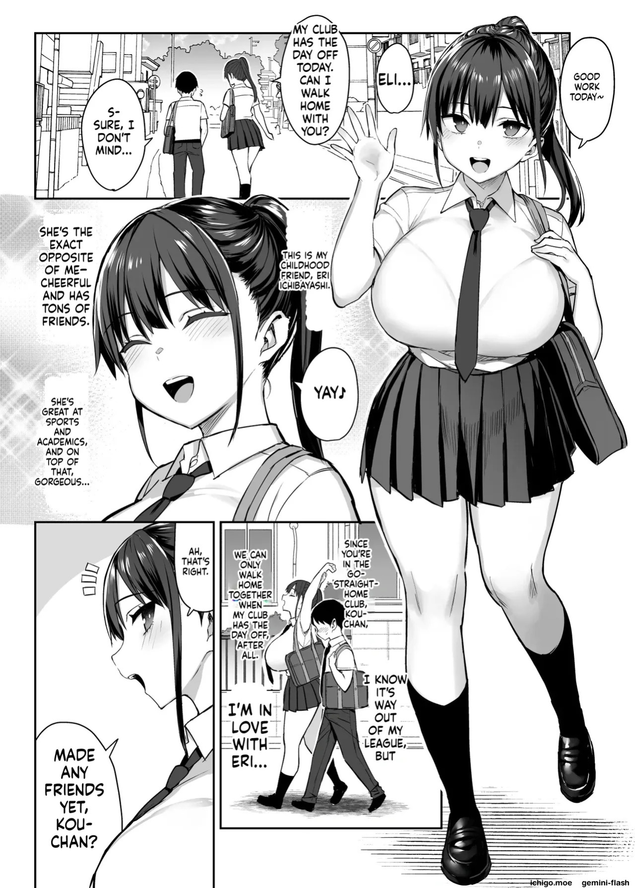 [Ichibocchi (Ichinomiya Yuu)] Compilation: The Seven Days When My Childhood Friend Whom I’d Always Loved Was Toyed With by Delinquents [MTL]