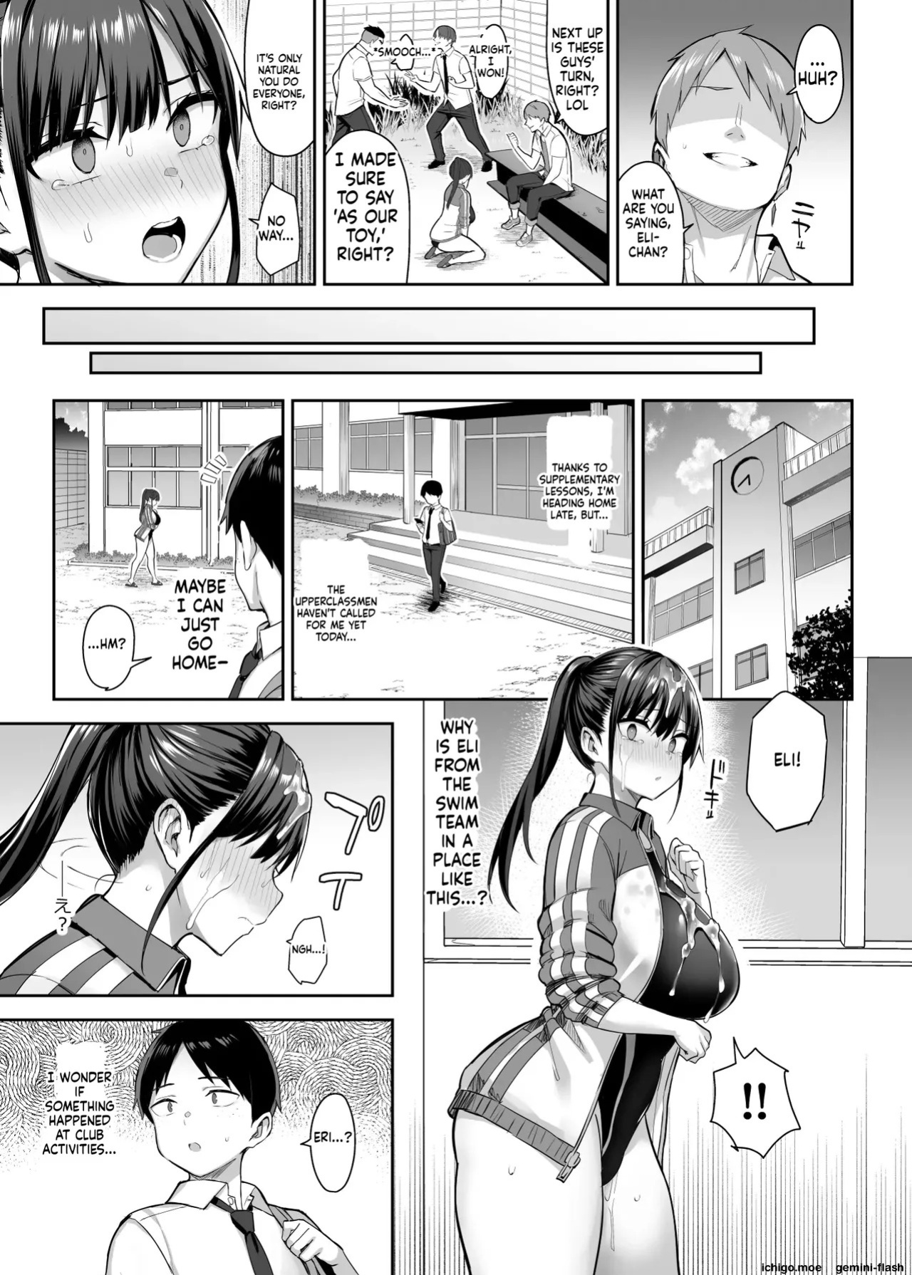 [Ichibocchi (Ichinomiya Yuu)] Compilation: The Seven Days When My Childhood Friend Whom I’d Always Loved Was Toyed With by Delinquents [MTL]