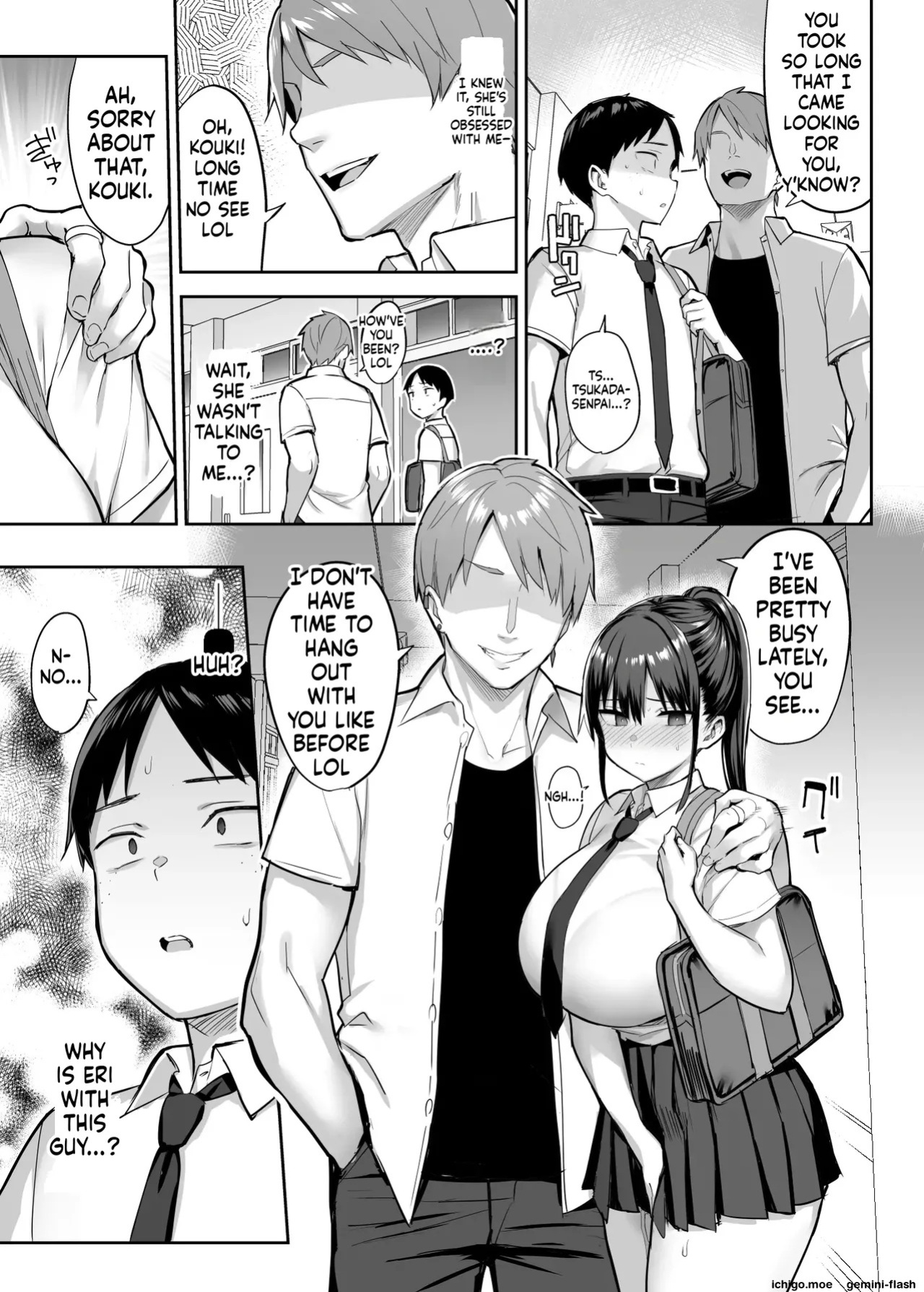 [Ichibocchi (Ichinomiya Yuu)] Compilation: The Seven Days When My Childhood Friend Whom I’d Always Loved Was Toyed With by Delinquents [MTL]