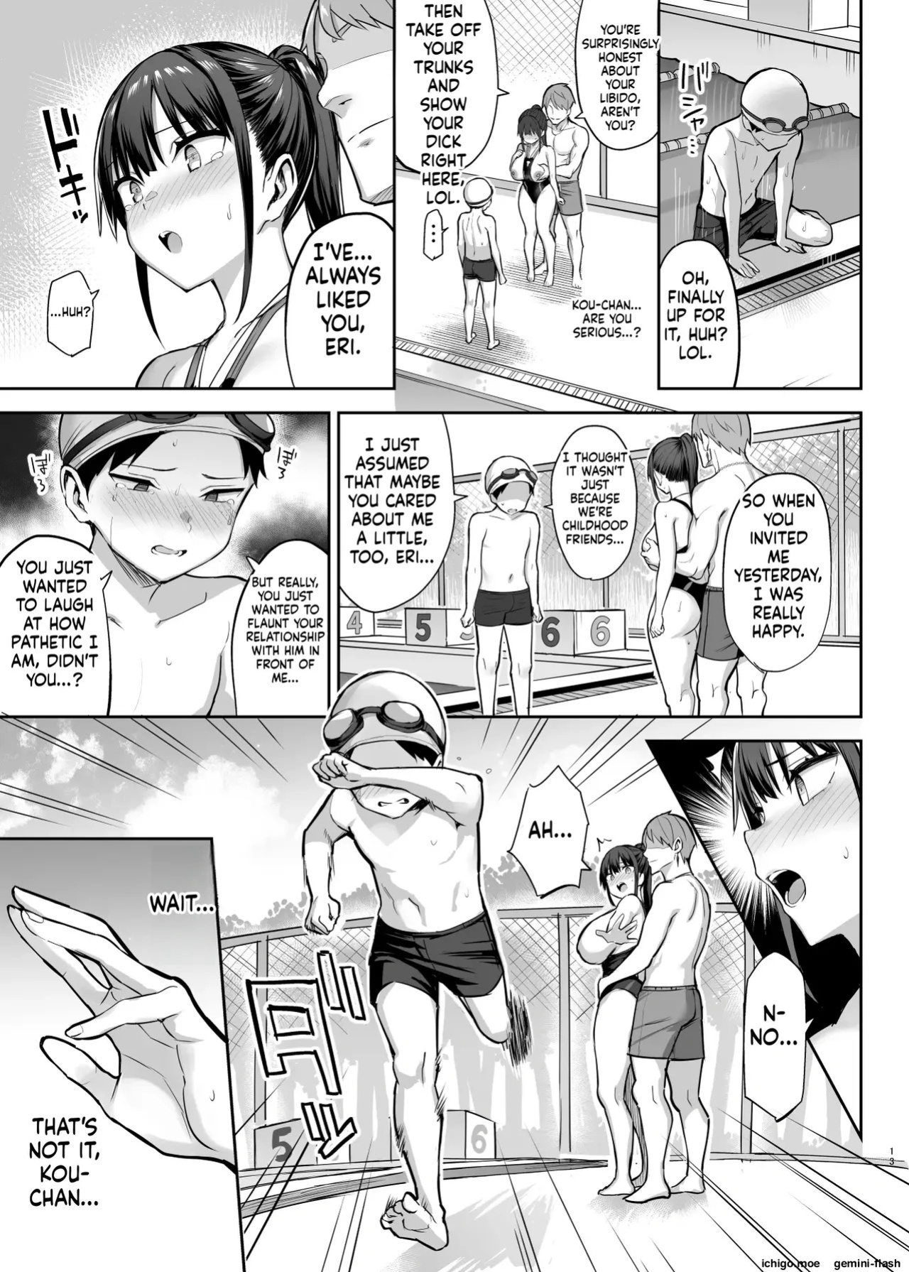 [Ichibocchi (Ichinomiya Yuu)] Compilation: The Seven Days When My Childhood Friend Whom I’d Always Loved Was Toyed With by Delinquents [MTL]