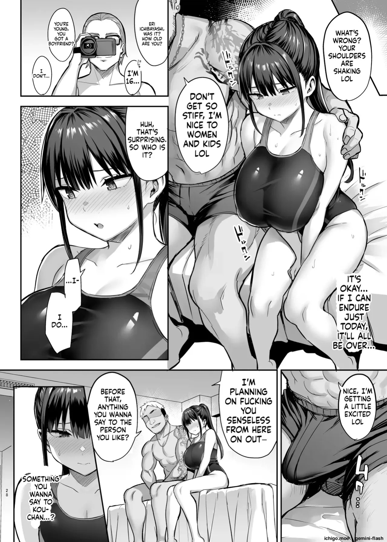 [Ichibocchi (Ichinomiya Yuu)] Compilation: The Seven Days When My Childhood Friend Whom I’d Always Loved Was Toyed With by Delinquents [MTL]