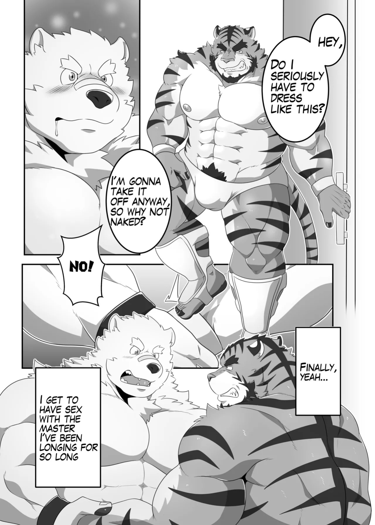 [GROWL (Kucchi, Aki)] Till I achieve my master [Digital][English]