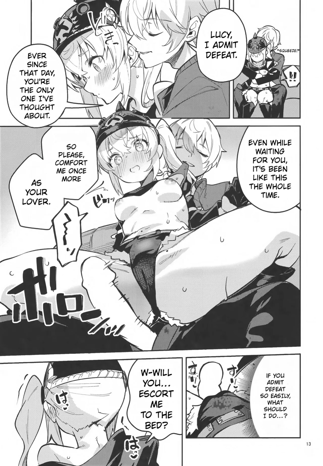 (C106) [Circle-Fiore (Ekakibit)] (Kyou mo) Onegai Luci (Zenless Zone Zero) | Lucy, Please Do it (One More Time) (Zenless Zone Zero) [English] [Small Boobs Scans]