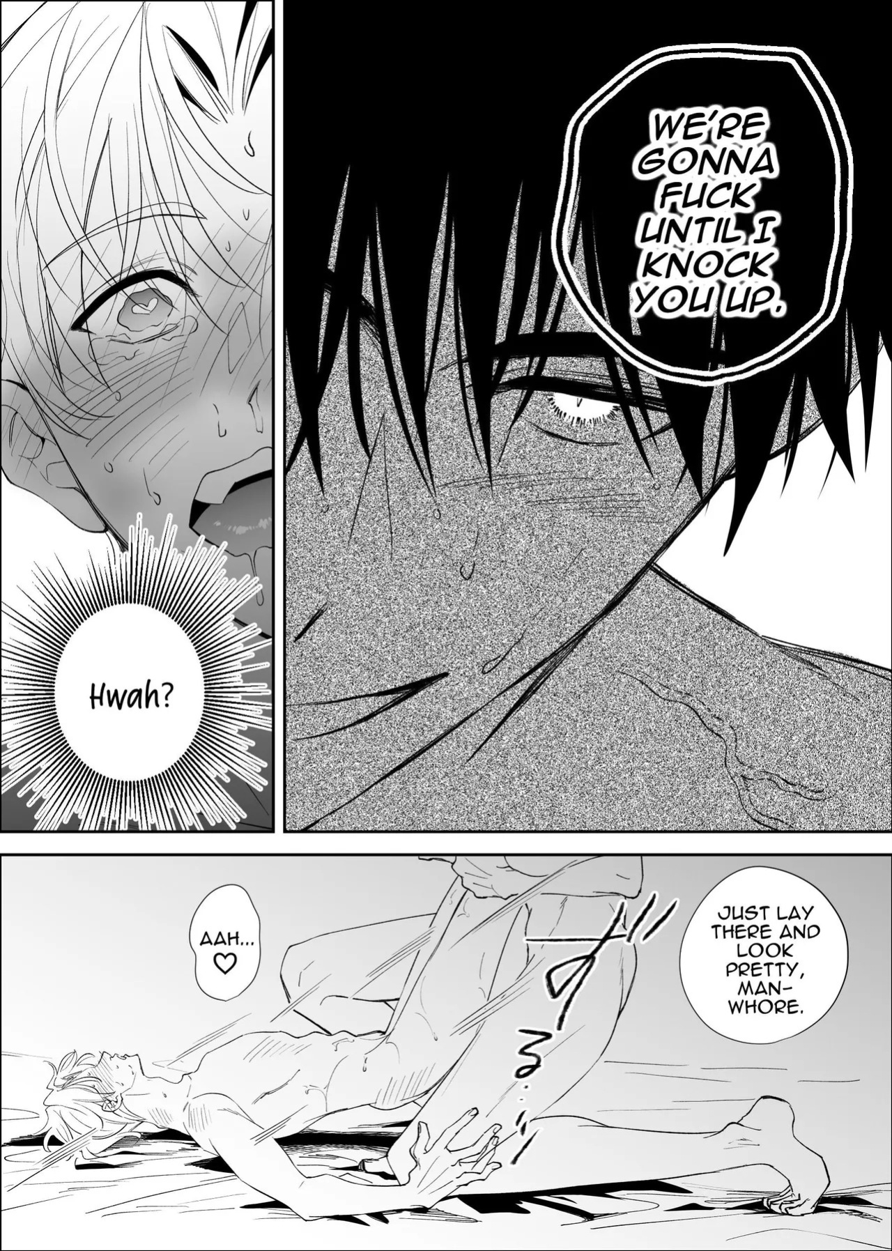 [airpink (yubumi)] Straight Guy Turned Cuntboy Has Intense Mating Sex With His 190cm Longtime Male Friend [Eng]