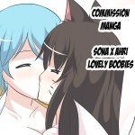 [Xano] Sona x Ahri Lovely Boobies
