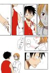 [CHANNEL KING (Fujisaki Kazuko)] Dakishimetara Kiss o Shiyou. (One Piece) [Colorized]