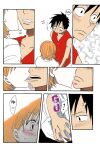 [CHANNEL KING (Fujisaki Kazuko)] Dakishimetara Kiss o Shiyou. (One Piece) [Colorized]