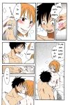 [CHANNEL KING (Fujisaki Kazuko)] Dakishimetara Kiss o Shiyou. (One Piece) [Colorized]