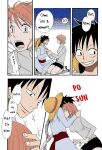 [CHANNEL KING (Fujisaki Kazuko)] Dakishimetara Kiss o Shiyou. (One Piece) [Colorized]