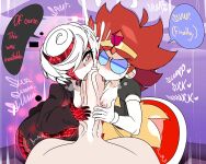 [CaptainKirb] Sage & Eggette press comm (Sonic the Hedgehog)