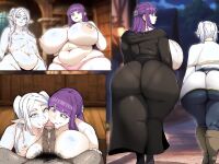 [BitterCream] Fern & Frieren Research for The Town Molester [Uncensored] (Sousou no Frieren/Frieren: Beyond Journey's End)