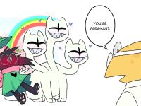 [Crushpepper] Ralsei x Clover