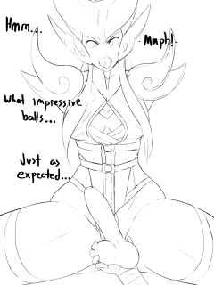 Syndra ballbusting