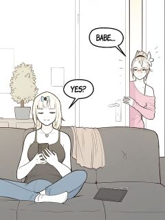 [Lewdua] Karen showing Nessie the truth (Hairy)
