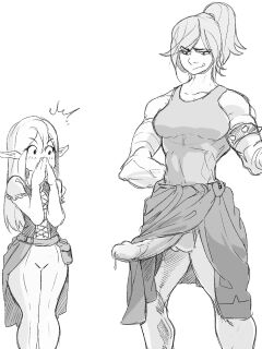 [Creejo] Futa Orc & The Elf