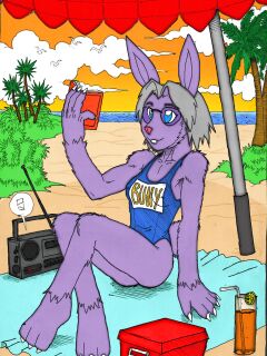 Lusty Beach colored