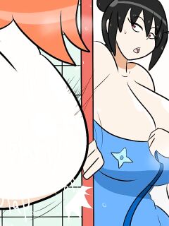 Mizu In The Shower!