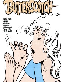 [Milo Manara] Butterscotch: Flavor of the Invisible