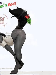 Draw your OC kissing Sami's Ass