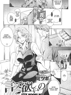 [Mitsugi] Itte Hoshii no (COMIC X-EROS #13)