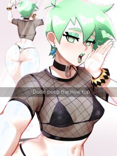 [Aestheticc-Meme] Goth Mint (Skarp World OC for Gerph)