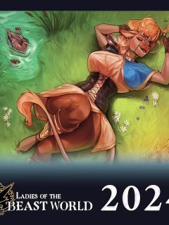 [Heartleaf games] (Various Artists) Ladies of the Beast World 2024 Feminine Calendar and Pinups (Read Disclaimer)