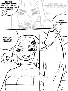 [mirc] Saya & Midori comic (OCs by Riz)