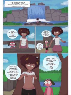The Wartwood waterfalls (By Xumi art)