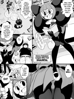 [Npyu Vimzo] Unova Elite Four's Shauntal (Pokémon Black and White) [English]