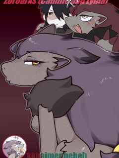 [Kkhaimenheheh] Zoroarks "Camille and Lydia" (Pokemon) (OC)
