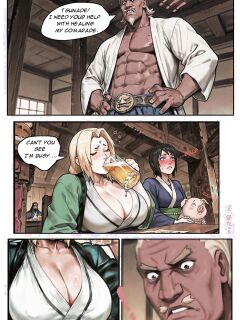 [Lyri] Tsunade X Raikage Comic+Extras [Naruto] (AI Generated)