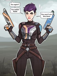 [Olena Minko] Sabine and Shin (Star Wars)