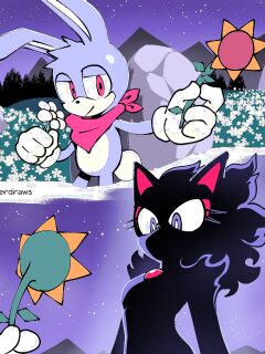 [Quaverdraws] Rush to the Dreamland (Prototype Sonic AU)