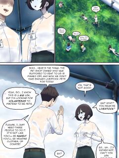 Volunteer for pet human livestock sales promotion event 【Translated by kochakaden】
