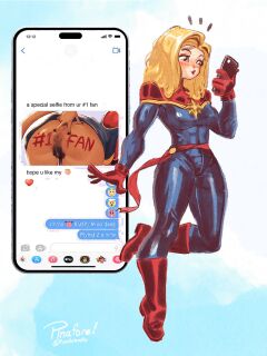 [Pinafore] Ms. Marvel x Captain Marvel