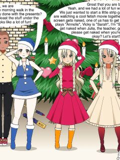 Christmas Girl celebrates Christmas - Merry Christmas 2
