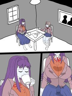 Tea Time with Yuri and Natsuki (DDLC)